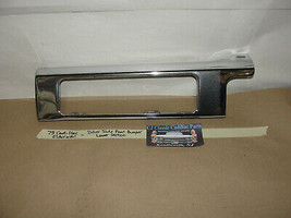 OEM 75 Cadillac Eldorado LEFT SIDE LOWER OUTER FRONT BUMPER TURN/PARK SU... - $148.49