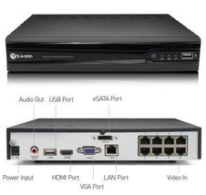 Swann 7300 7400 firmware NVR 8Ch 3MP 2TB HDD PoE IP For Swann NHD 815 81... - $489.99