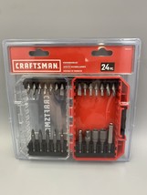 Craftsman Shock-Resistant 24-Pack Steel Tool Screwdriver Bit - £11.27 GBP