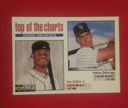 1998 Collector&#39;s Choice Ken Griffey Jr. / Andres Galarraga #255  FREE SHIP - £1.38 GBP