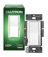 LUTRON DIVA  DVCL-153P-WH DECORA LED/CFL DIMMERS BRAND NEW - £25.67 GBP