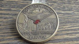 EMS Joint Task Force Rescue Relief Recovery Hurricane Harvey Challenge Coin - £30.26 GBP