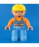 Duplo Lego 3597 Bob Builder Replacement Bob Figure Minifig Male Construc... - £7.07 GBP