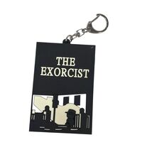 The Exorcist Licensed Black Keychain with Lobster Clasp 54 mm - $9.89