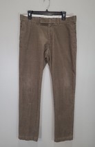 Ralph Lauren Mens Pants 34x34 (33) Brown Corduroy Polo Golf Straight - £15.59 GBP