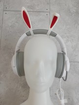 Bunny Ears for Headphones / Headset for streaming anime cosplay - £9.59 GBP