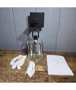 Botanist Cloche Crystal Wall Sconce, Modern Brass and Crystal Bathroom W... - $3,087.73 MXN