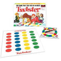 Twister Game Classic Original Art Work 1960s Party Game Milton Bradley Brand New - £19.57 GBP