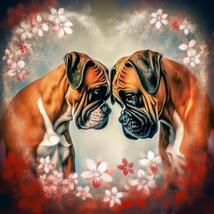  VALENTINE DOGS Clip Art 100 PNG Digital Download Bundle VOL 5 - $2.99