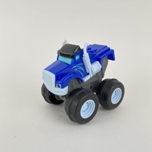 Blaze And The Monster Machines Toy Truck Slam N Go Crusher Blue Vehicle Semi - £7.90 GBP
