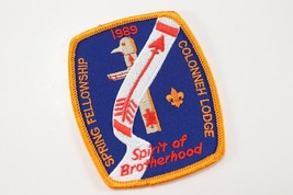 Vintage 1989 Colonneh Lodge 137 Spring WWW Order Arrow OA Boy Scout BSA ... - £9.20 GBP