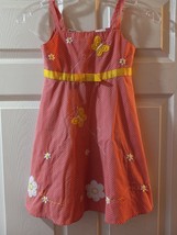 Blueberi Boulevard Girls Daisy Polka Dot Dress Size 6 - £6.28 GBP