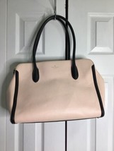 Kate Spade Caroline Queeney Tote  Pink Leather Executive Handbag Retail - £71.22 GBP