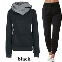 New Trauit For Women Clothes Two Piece Set Hoodie Sweatshirt Top And Pants Casua - £74.62 GBP