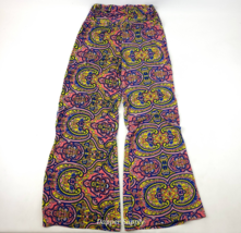Winwin Womens Palazzo Pants Size S - M Multicolor Geo Floral Print Stretch - $15.83
