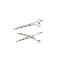 MPP Dog Grooming Shears 5200 Curved Groomers Scissors Tool Short Shanks 7.5&quot; or  - £74.63 GBP+
