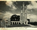 Church Street ME Church Knoxville Tennessee TN UNP B&amp;W Chrome Postcard Q12 - $7.08