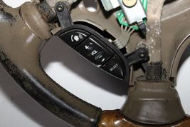 2000-2002 JAGUAR S TYPE WOOD GRAIN STEERING WHEEL 3278 image 4