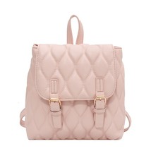 Fashion Candy Color Small Backpack  Mini Backpack Women Designer Leather Teen Gi - £38.53 GBP
