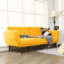 Convertible Futon Sofa Bed Adjustable Couch Sleepe - $857.95