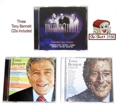 Tony Bennett Lot of 3 CDs Unforgettable Classics, Duets II, Viva Duets - used - £11.77 GBP
