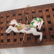 Vintage Willitts Design Carousel Memories Carousel Horse Ornament collectible - £9.24 GBP