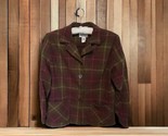 VTG Pendleton Jacket Womens Medium  Plaid All Wool Heritage Collection USA - $49.45