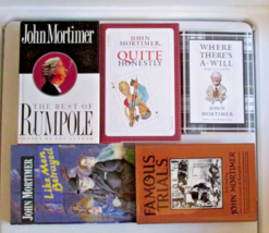 5 Books John Mortimer Hardcover Like Men Betrayed Quite Honestly Famous Trials + - £22.11 GBP