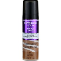 2pk COVERGIRL &amp; Olay Simply Ageless 3in1 Liquid Foundation Soft Sable #275 ~ NEW - £14.79 GBP