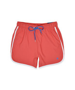 Brooks Brothers Light Red 5&quot; Contrast Pipe Swim Trunk Shorts, XL XLarge ... - £69.70 GBP