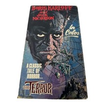 The Terror (VHS, 1987) Boris Karloff Jack Nicholson Roger Corman 1963 Horror VTG - £6.74 GBP