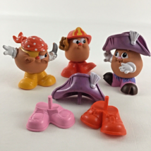 Mr. Potato Head Spud Kids Action Figure Lot Pirate Fireman Vintage 1986 ... - $29.65