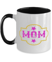 Mom Mugs. Mom. Black 2 Tone Mug  - £14.34 GBP