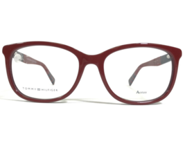 Tommy Hilfiger Eyeglasses Frames TH 1588 C9A Blue Red Cat Eye Full Rim 5... - $41.86