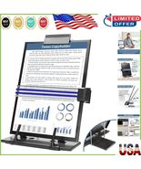 Sturdy Stainless Steel Copy Holder - Adjustable Angle for Simplified Typing - $420.73 MXN