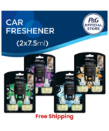 Ambi Pur Luxe Car Air Freshener (7.5ml x 2 Perfume Bottles) - Value Packs - €21,31 EUR