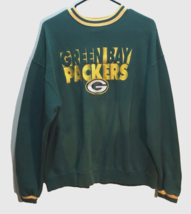 Green Bay Packers NFL Vintage 90s Pro Player Sewn NFC Football Sweatshirt L - £19.50 GBP