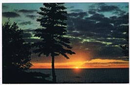 Ontario Postcard Sunset View From Lake Simcoe - £1.69 GBP