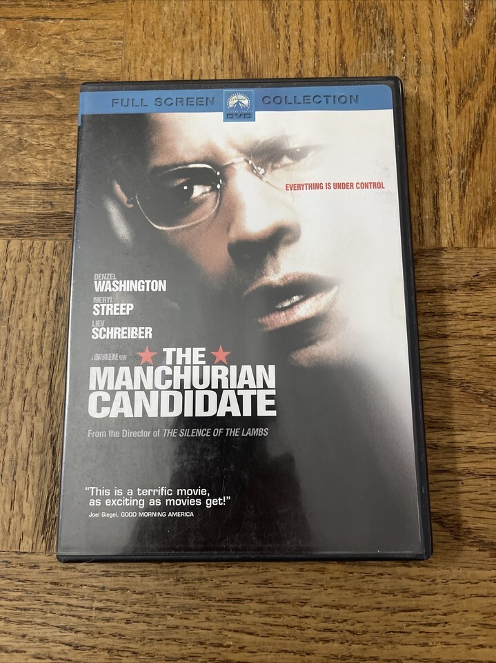 The Manchurian Candidate Fullscreen DVD - $11.76