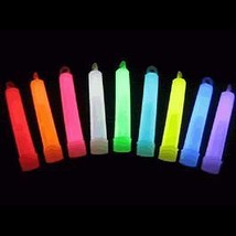 4 Inch Glow Stick White Pack of 50 - $91.60 CAD