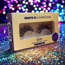 DiTo Enthusiasm Magnetic 3D Faux Mink Eyelash Eyelashes New In Box - £15.57 GBP