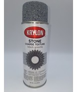 Krylon K18201 Coarse Stone Texture Finish Spray Paint, Black Granite 12 ... - $48.91 CAD