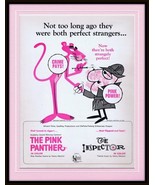 ORIGINAL Vintage 1967 Pink Panther / The Inspector 11x14 Framed Advertis... - £117.67 GBP