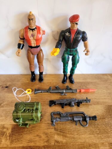7PC Mixed Lot Rambo Force of Freedom Weapons Mad Dog Gripper 1985 Coleco - £23.72 GBP