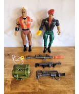 7PC Mixed Lot Rambo Force of Freedom Weapons Mad Dog Gripper 1985 Coleco - £23.29 GBP