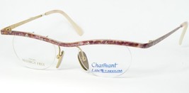 Vintage Charmant Lite Titanium 8301 Pu Purple /GOLD Eyeglasses Glasses 46-20-140 - £50.51 GBP