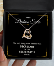 Birthday Present For Secretary Sister, Sister To Sister Gifts, Secretary  - £39.05 GBP