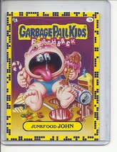 (B-1) 2011 Garbage Pail Kids - Flashback #1a: Junkfood John - Yellow - £1.57 GBP