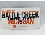 Vintage 1977 Welcome To Battle Creek Michigan Brochure Map - $35.63