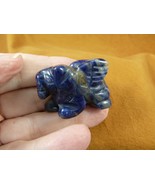 (Y-LIO-GA-WA-581) Blue Sodalite LION GARGOYLE gemstone figurine mythical... - £14.76 GBP
